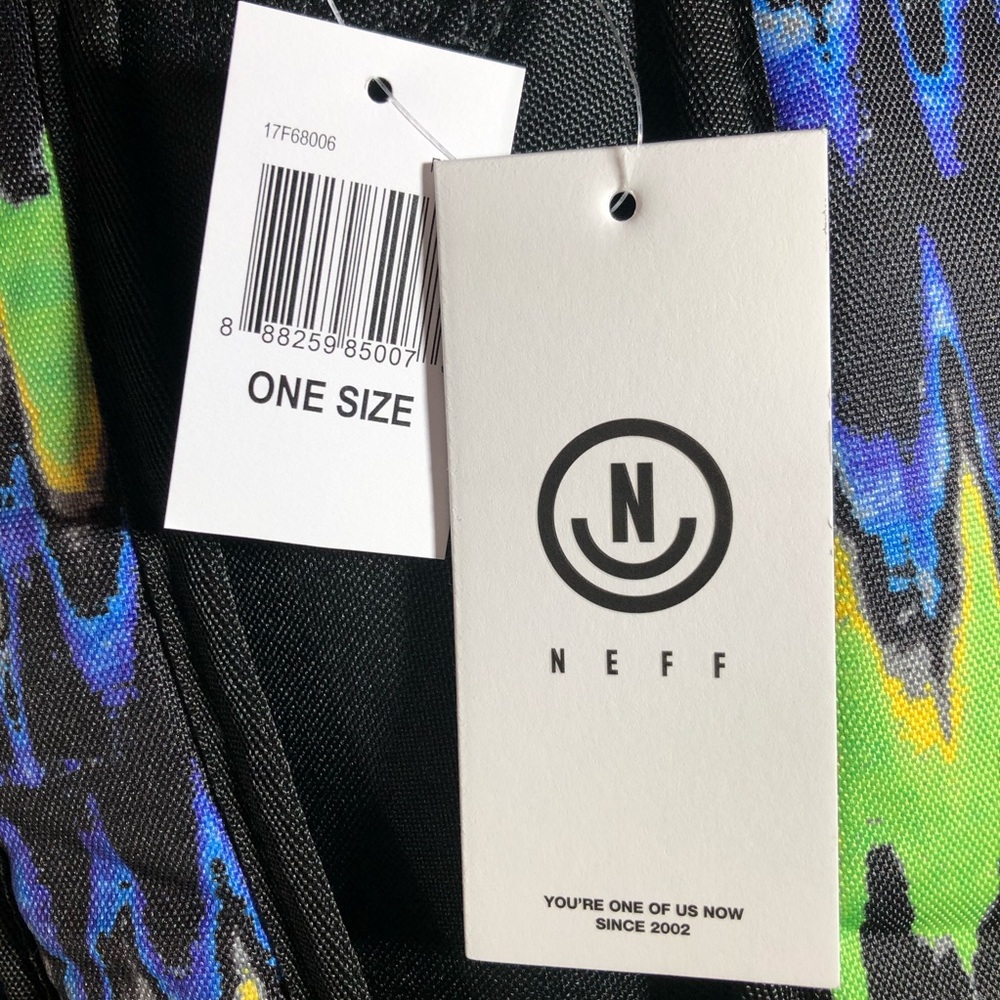 ‼️PRICE DROP‼️ NWT NEFF multicolor backpack. - Picture 9 of 12